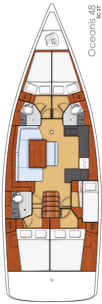 Noleggio barche Bénéteau Oceanis 48 a Sukošan su Samboat