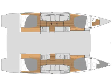 Noleggio barche Fountaine Pajot Elba 45 a Zara su Samboat