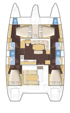 Noleggio a Álimos – Lagoon Lagoon 420 su SamBoat