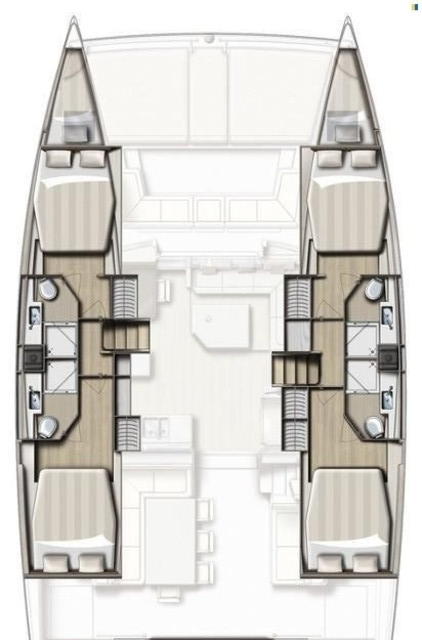 Noleggio Catamarano con o senza skipper Bali a Sebenico