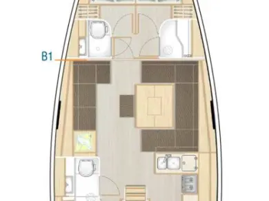 Noleggio Barca a vela a Sebenico – Hanse Hanse 458