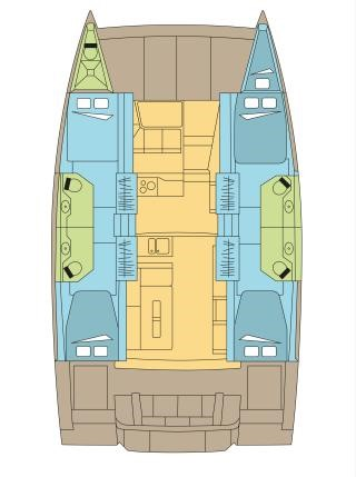 Noleggio Catamarano Bali con patente nautica