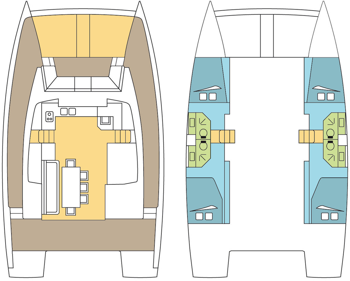 Noleggio Catamarano con o senza skipper Bali a Airlie Beach