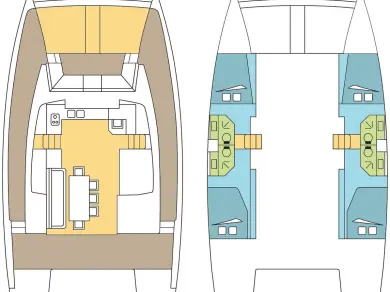 Noleggio Catamarano con o senza skipper Bali a Airlie Beach