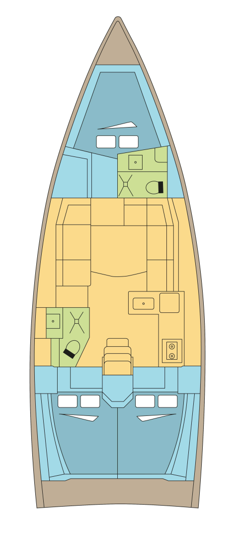 Noleggio barche Dufour Dufour 390 GL a Gouviá su Samboat