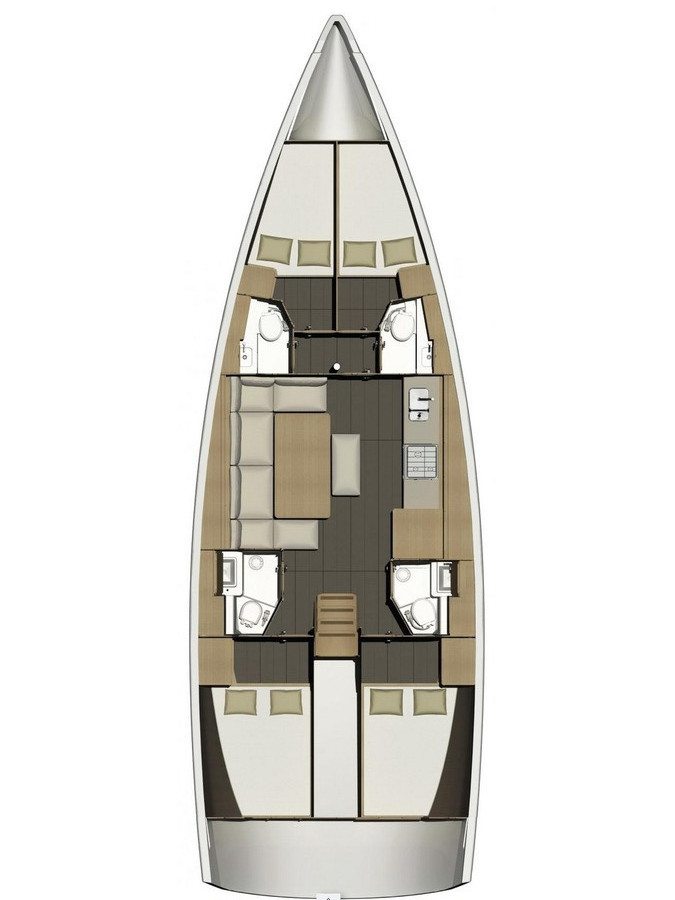 Noleggio a Seget Donji – Dufour Dufour 460 Grand Large su SamBoat