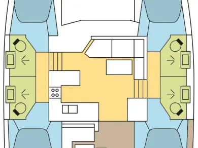 Noleggio a Olbia – Fountaine Pajot Astrea 42 su SamBoat