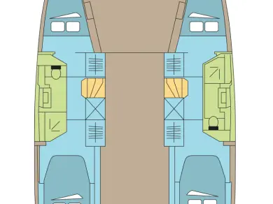 Noleggio Catamarano con o senza skipper Fountaine Pajot a Parham Town