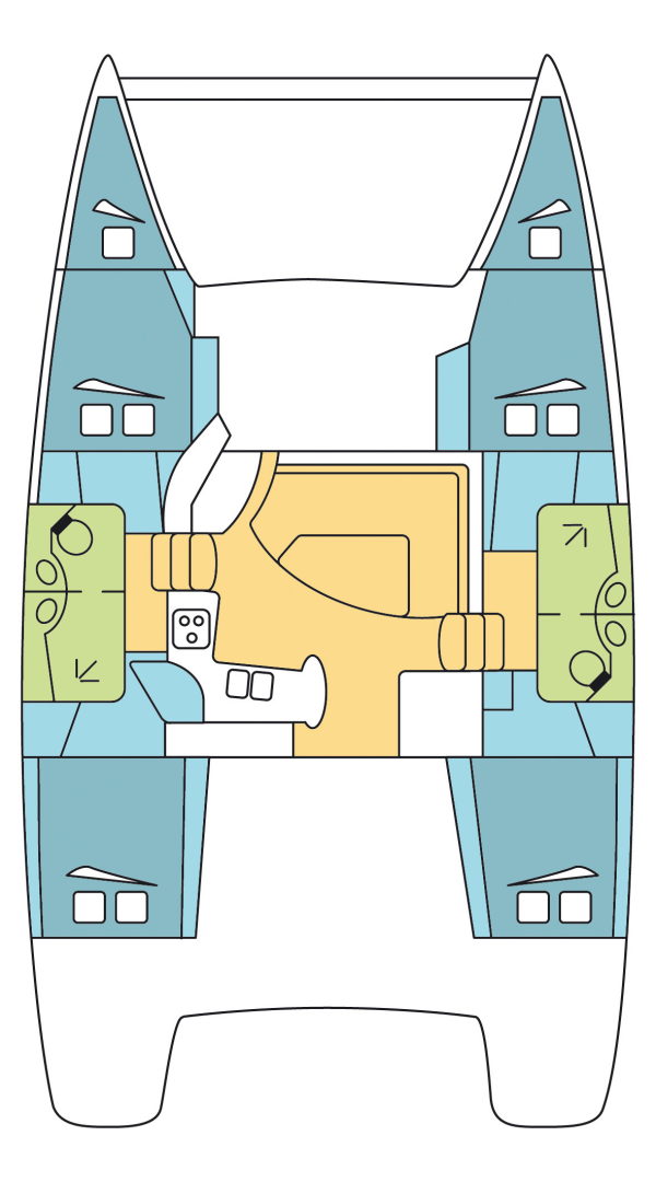 Noleggio barche Fountaine Pajot Lipari 41 a Airlie Beach su Samboat