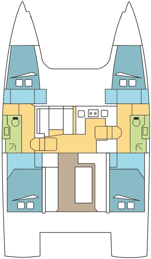 Noleggio Catamarano a Airlie Beach – Nautitech Nautitech 40