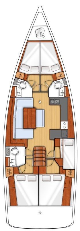 Noleggiare una Bénéteau Oceanis 48 a Gouviá