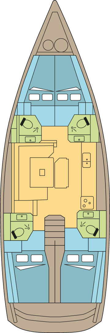 Noleggiare una Jeanneau Sun Odyssey 479 a Álimos