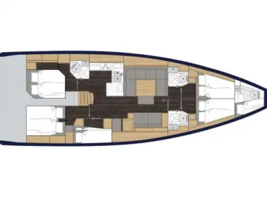 Noleggio barche Nikiána economico Bavaria C50