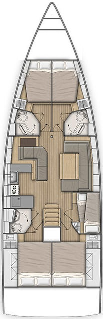 Noleggio barche Pola economico Oceanis 51.1