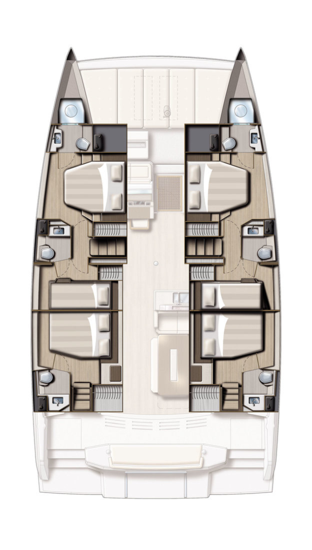 Noleggio Catamarano Bali con patente nautica