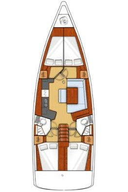 Noleggio Barca a vela Bénéteau con patente nautica