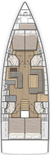 Noleggio a Gouviá – Bénéteau Oceanis 51.1 su SamBoat
