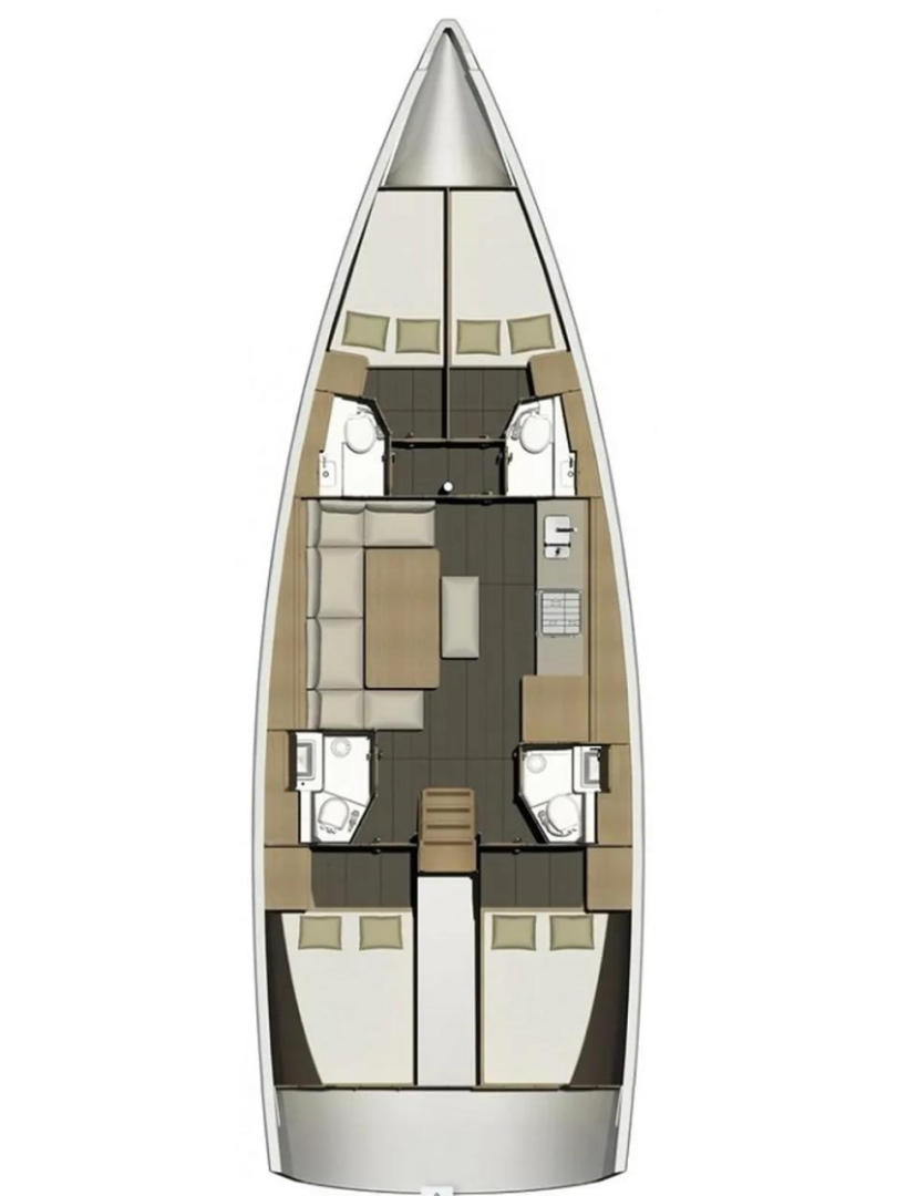 Dufour Dufour 460 Grand Large da affittare a  Pola