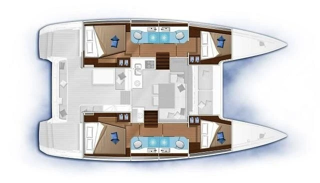 Noleggiare una Lagoon Lagoon 40 a Rodi (Citta)