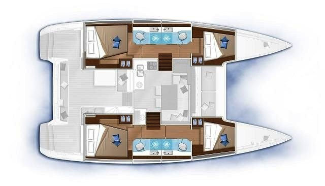 Noleggiare una Lagoon Lagoon 40 a Rodi (Citta)