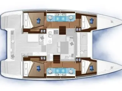 Noleggiare una Lagoon Lagoon 40 a Rodi (Citta)
