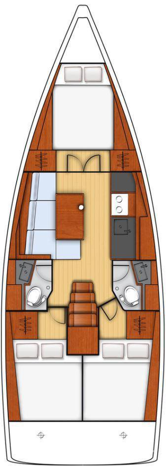 Noleggio Barca a vela a Fethiye – Bénéteau Oceanis 38.1