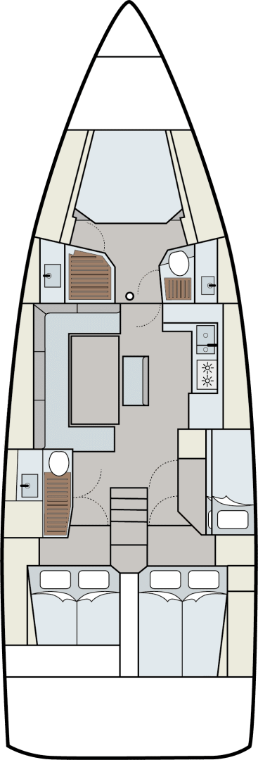 Noleggio Barca a vela a Frenchtown – Dufour Dufour 470