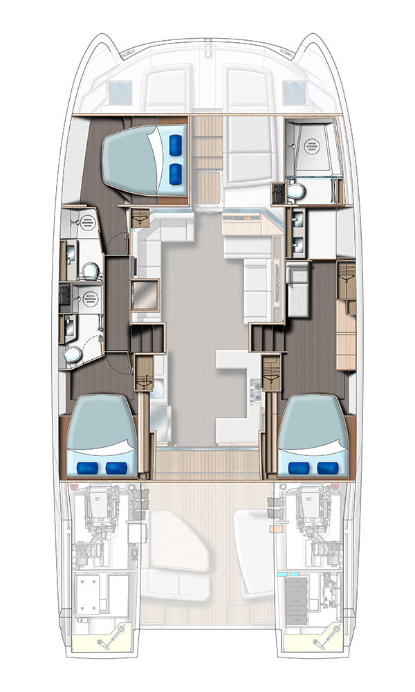 Noleggiare una Leopard Catamarans / Robertson & Caine Leopard 53 - OW a Marsh Harbour