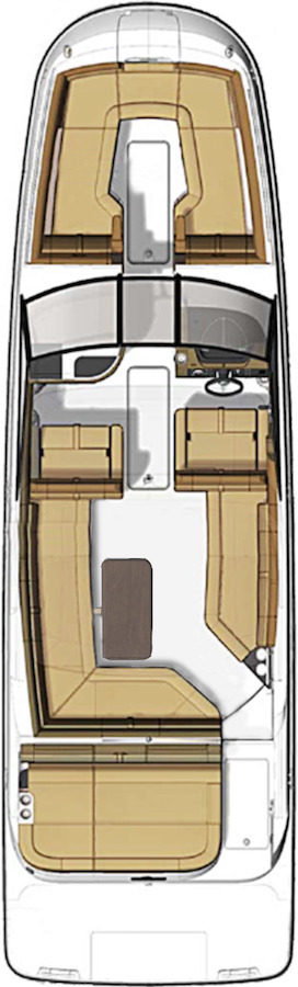 Noleggiare una Sea Ray Sea Ray SDX 270 a Tribunj