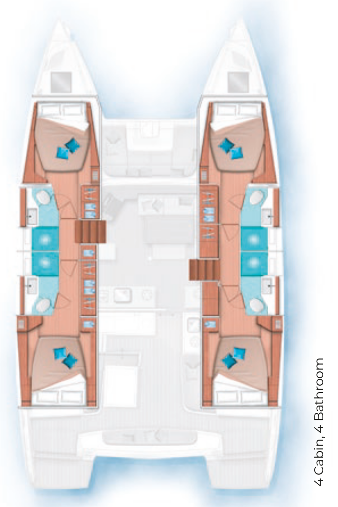 Noleggio Catamarano a Il Pireo – Lagoon Lagoon 46