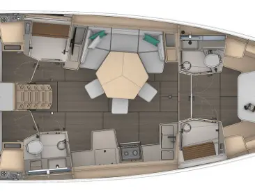 Noleggio Barca a vela Dufour con patente nautica