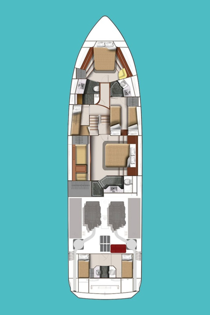 Noleggio Yacht di lusso a Spalato – Galeon Galeon 640 Fly