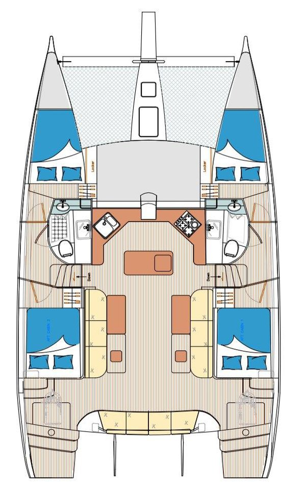 Noleggio Catamarano a Mai Khao – Island Spirit Yachts Island Spirit 410
