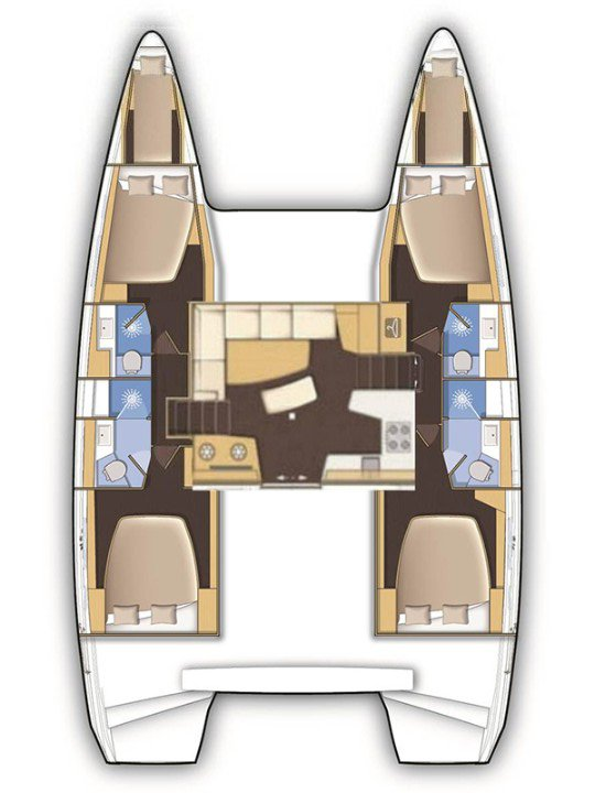 Noleggio barche Mai Khao economico Lagoon 42