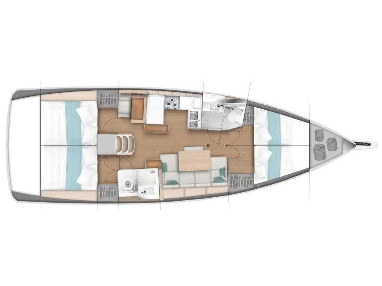 Noleggio a San Vincenzo – Jeanneau Sun Odyssey 440 su SamBoat