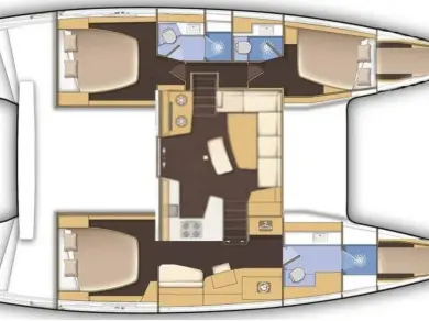 Noleggio Catamarano a Rogosnizza – Lagoon Lagoon 42