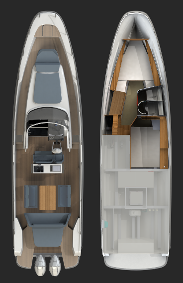 Noleggio Barca a motore Nimbus Group con patente nautica