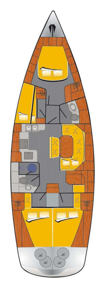 Noleggio barche Bavaria Cruiser 46 a Heiligenhafen su Samboat