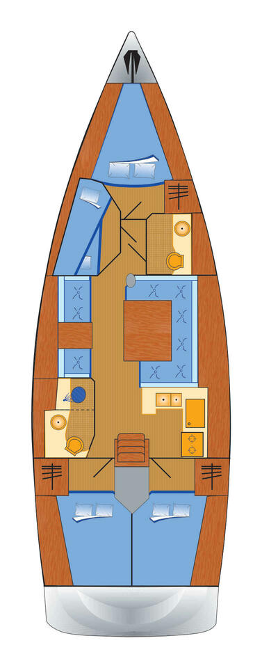 Jeanneau Sun Odyssey 439 da affittare a  Heiligenhafen
