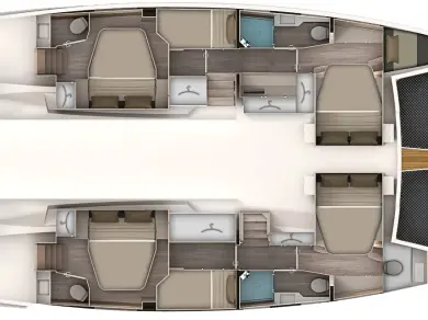 Noleggio barche Aventura Aventura 45 a Fethiye su Samboat