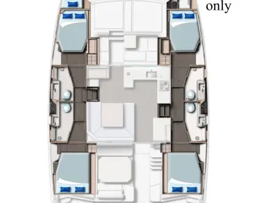 Noleggio barche Procida economico Leopard 45