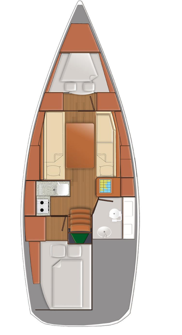 Noleggio barche Furnari economico Sun Odyssey 319