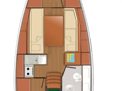 Noleggio barche Furnari economico Sun Odyssey 319