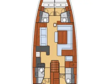 Noleggiare una Bénéteau Oceanis 60 a Spalato