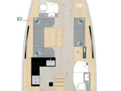 Noleggio Barca a vela a Sebenico – Hanse Hanse 410