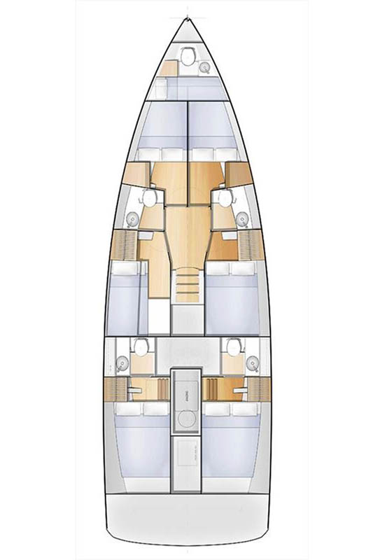Noleggiare una Jeanneau Sun Loft 47 a Seget Donji
