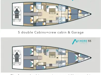 Noleggiare una More Boats More 55 a Seget Donji