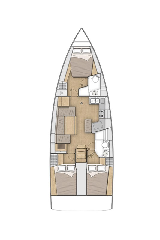 Noleggiare una Bénéteau Oceanis 40.1 a Lefkáda