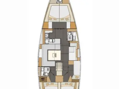 Noleggio Barca a vela a Spalato – Elan Impression 50
