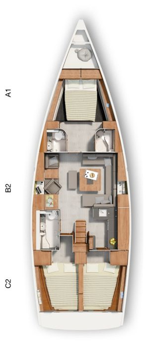 Noleggio a Zaravecchia (Biograd) – Hanse Hanse 455 su SamBoat